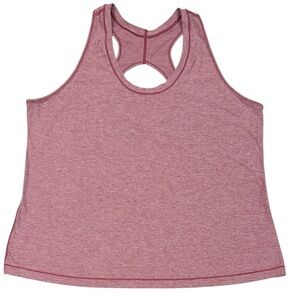 NWOT ATHLETA Keyhole Back Cut Out Activewear Nitro Tank Top Heather Berry 3X